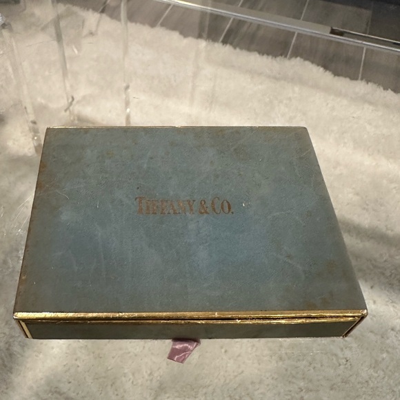 TIFFANY & CO VINTAGE DOUBLE DECK MONOGRAMMED PLAYING CARDS IN VELVET BOX… - Picture 7 of 7